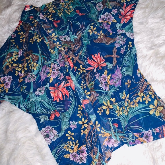 NWOT Hot & Delicious Floral Kimono Jacket - Picture 11 of 16
